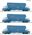 Roco 6680031 - TT - 3-tlg. Set Kaliwagen NACCO, Ep. VI